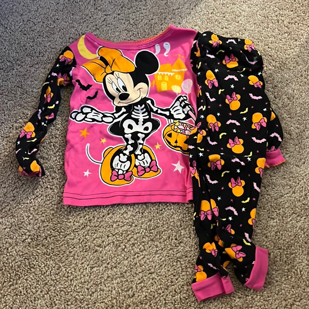 EUC Disney Pajamas sz 2T